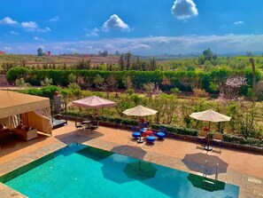 Villa, 5 Bedrooms, Patio, Pool View | Pool | Outdoor pool - Villa Farm Host Heated Pool View Grand Atlas (Aghouatim)