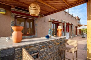 Villa, 5 Bedrooms, Patio, Pool View | Terrace/patio