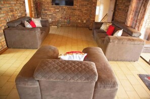 House, Pool View | Living area - Sojourners Rest House  (Germiston)