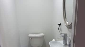 Towels, soap, toilet paper