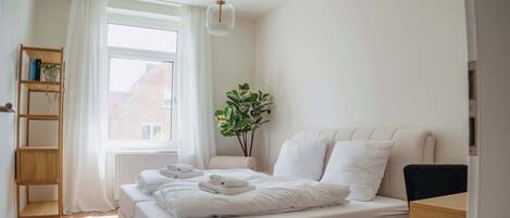 4 sovrum, skrivbord, strykjärn/strykbräda och wi-fi