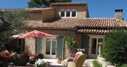 Beau mas en pierres en plein❤️des Alpilles
Sur un terrain d’un hectares boisé
