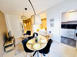 Living area - City Studio with outdoor vibes (Luxembourg City)