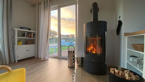 Tiny House mit Sauna am See