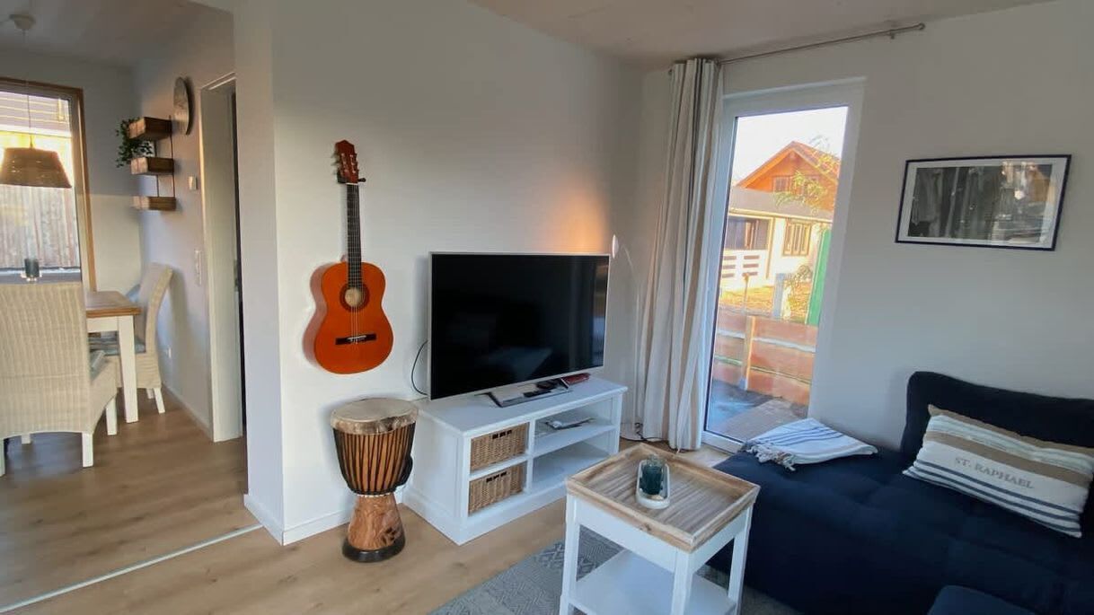 Fernseher, Kamin