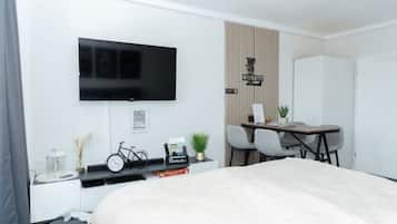 1 bedroom, WiFi, bed sheets