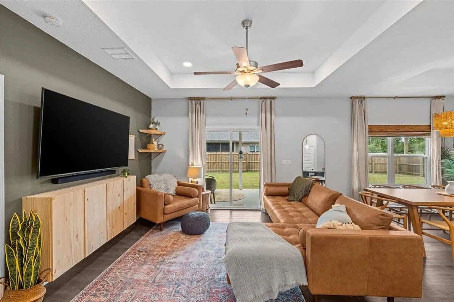 Televisie en een kantoor