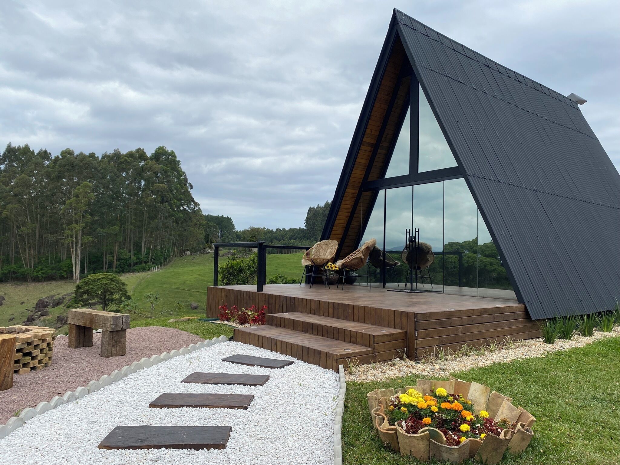 Fachada da propriedade