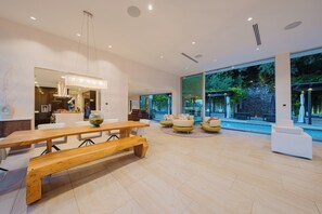 Dining - Zen Estate - Luxurious 5BR Beverly Hills Sanctuary with Pool & Canyon Views (Beverly Hills)