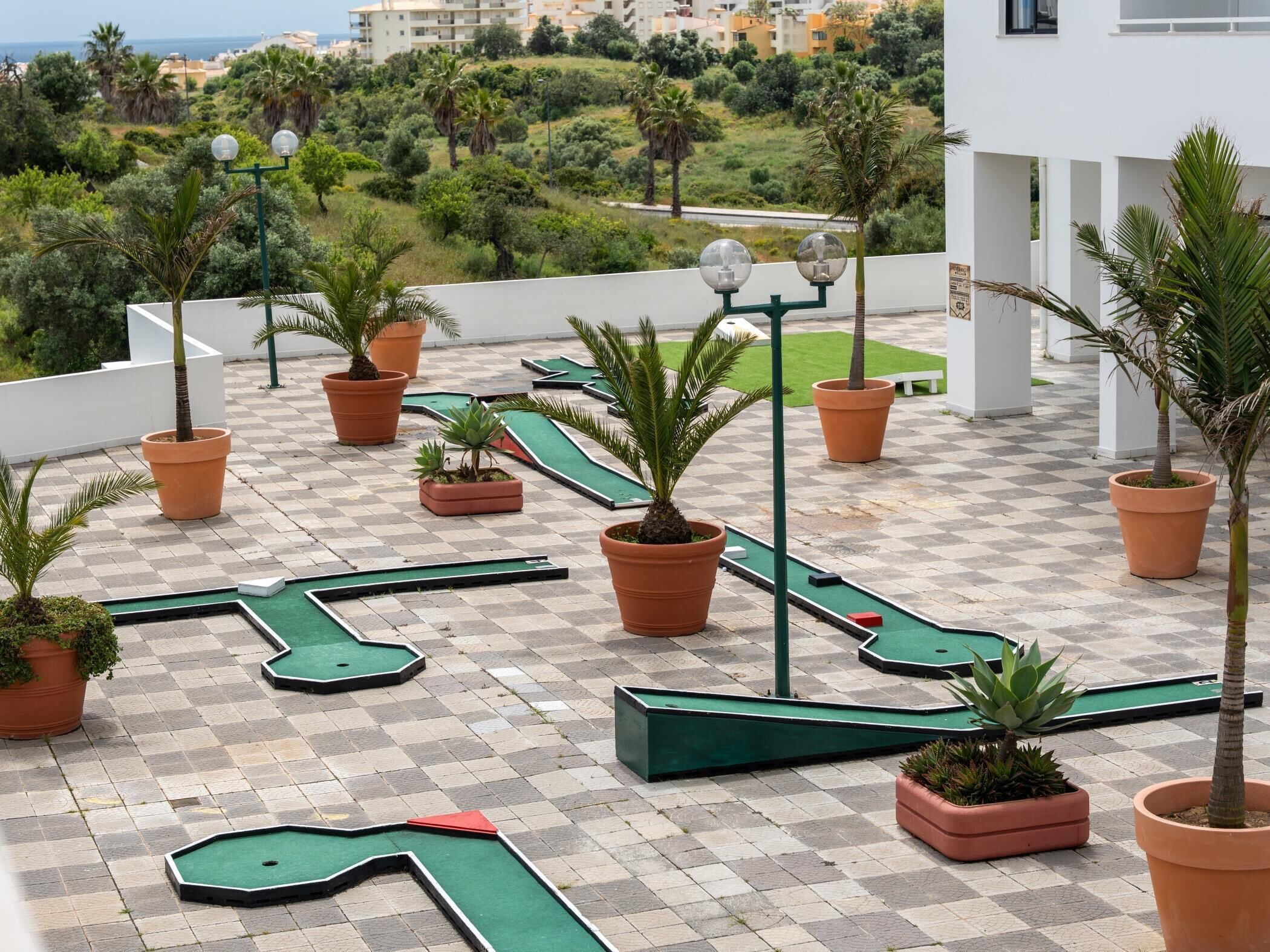 Overnattingsstedets uteområder