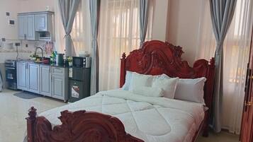 StrykjÀrn/strykbrÀda, wi-fi och sÀngklÀder