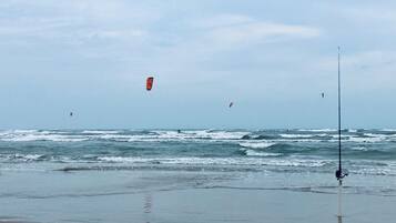 Beach nearby, beach towels