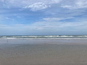 Vlak bij het strand, strandlakens