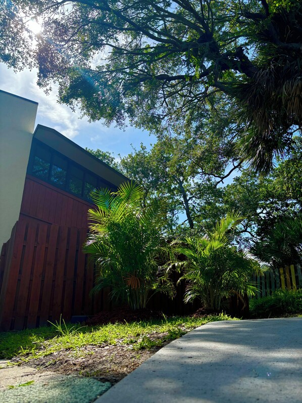 Enceinte de l’hébergement