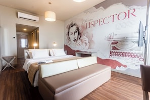 Apartamento Premium | Tallelokero huoneessa, työpöytä, pimennysverhot, ilmainen Wi-Fi