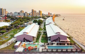 Façana frontal de l'allotjament