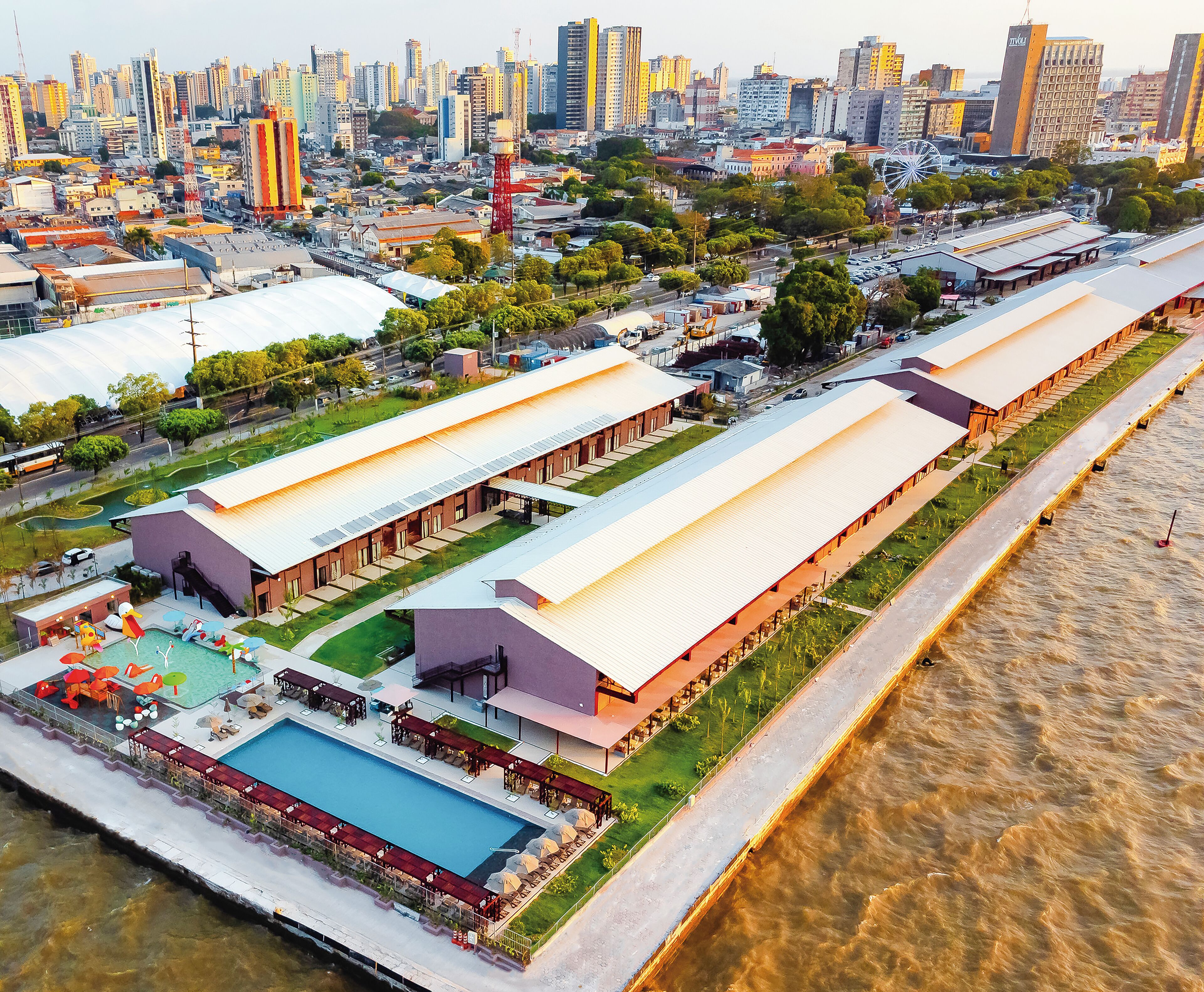 Façade de l’hébergement