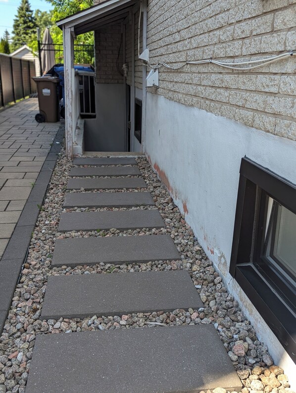 Exterior detail
