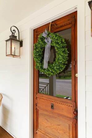 Exterior detail - Speakeasy Retreat with Skyline Views (Raleigh)