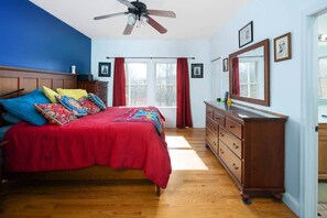 5 chambres, bureau, Wi-Fi gratuit, draps fournis