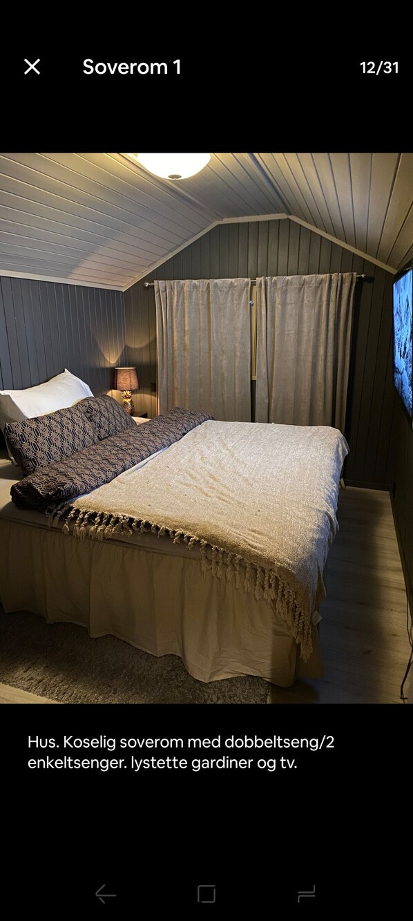 1 bedroom, iron/ironing board, WiFi, bed sheets