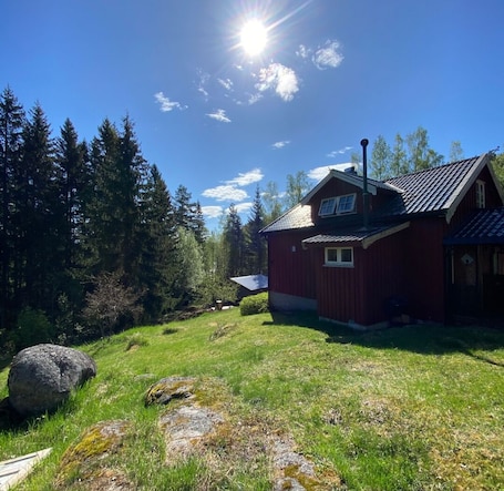 Property grounds. Cozy Cabin in Telemark