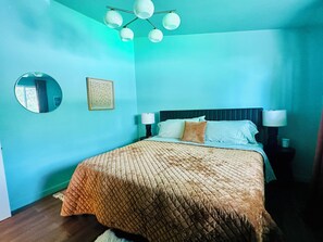 2 makuuhuonetta, Wi-Fi, vuodevaatteet