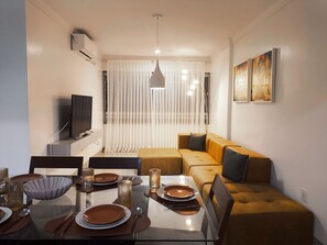 Family Apartment | Living area - Adrina Glória (João Pessoa)