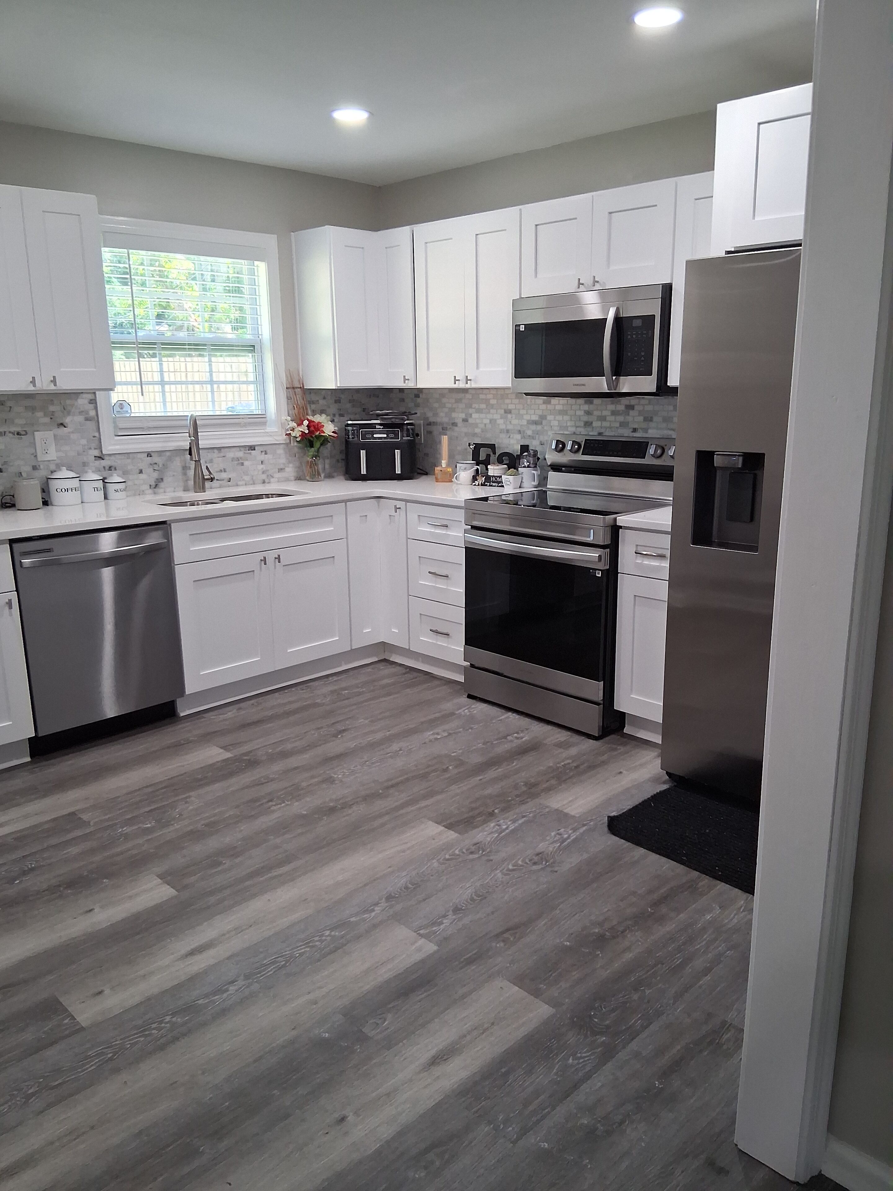 Microwave, oven, stovetop