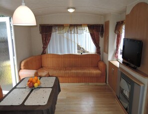 Mobile Home | Living room - Mobile Home in Rogowo Near Baltic Beach (Trzebiatow)