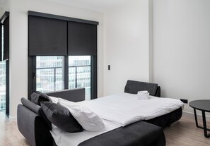 Iron/ironing board, WiFi, bed sheets