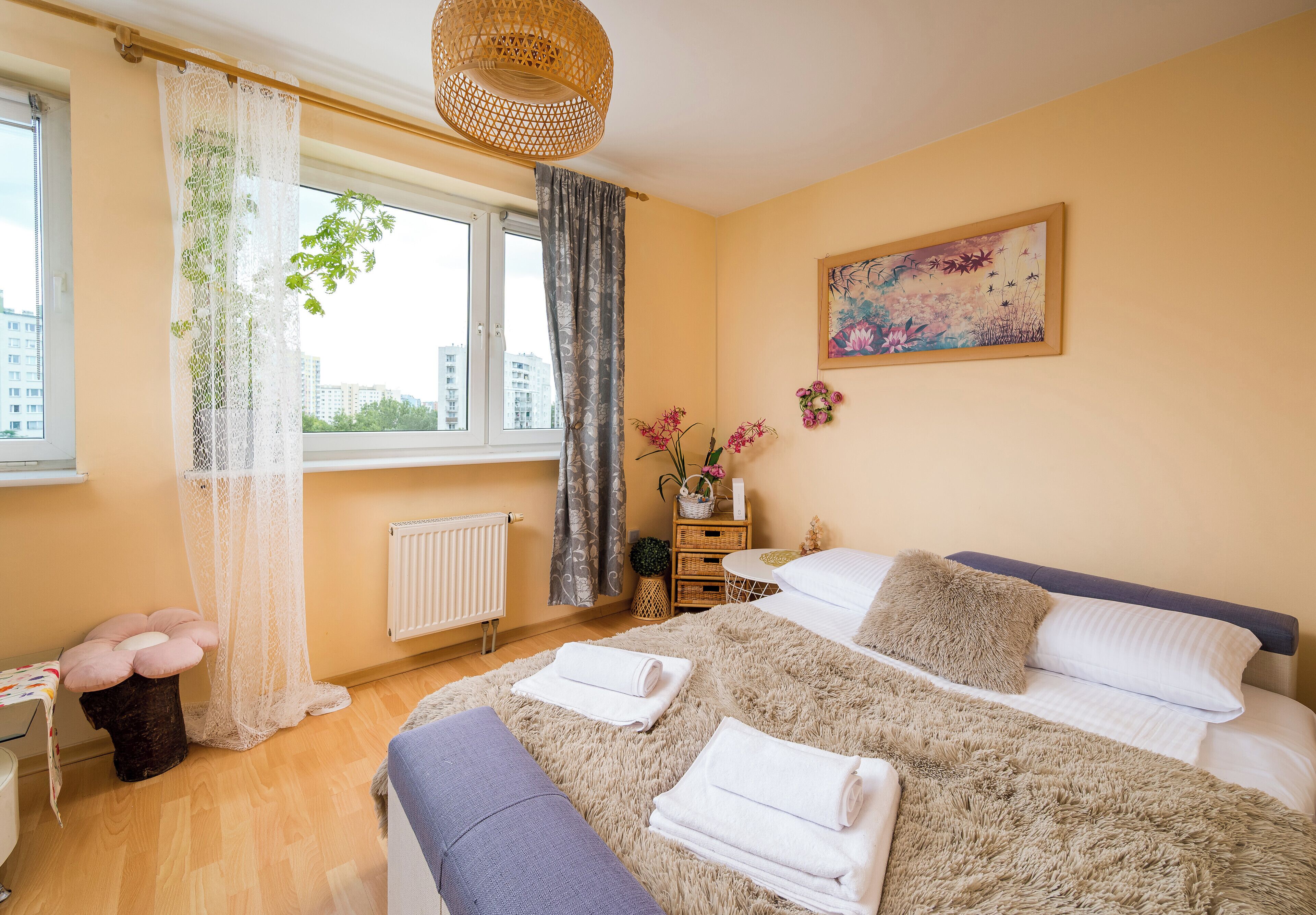 1 chambre, fer et planche à repasser, Wi-Fi, draps fournis