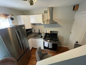 Microwave, oven, stovetop