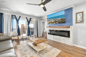 TV, table football, ping pong, books