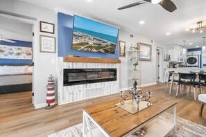 TV, table football, ping pong, books