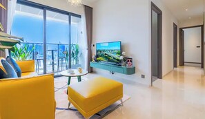 Presidential Suite, 3 Bedrooms, Club Lounge Access, River View | View from room - Luxstay The Berkley in Ho Chi Minh City (An Khanh)
