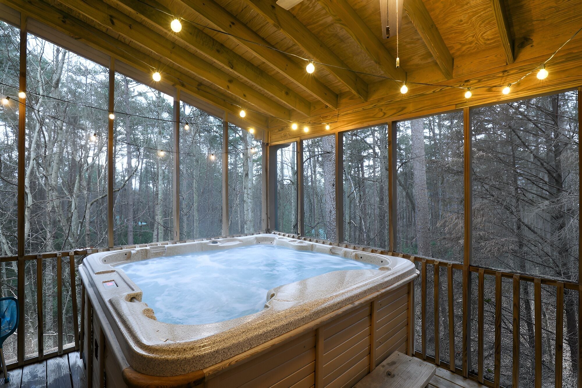 Tina de hidromasaje interior