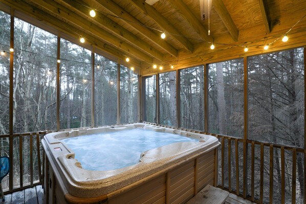 Tina de hidromasaje interior