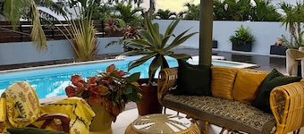 Villa. Saint Louis, Reunion Island National Park