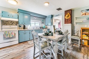 Fridge, microwave, stovetop, coffee/tea maker - Walk to Beach: Charming Home - 3 Mi to Seabrook (Moclips)