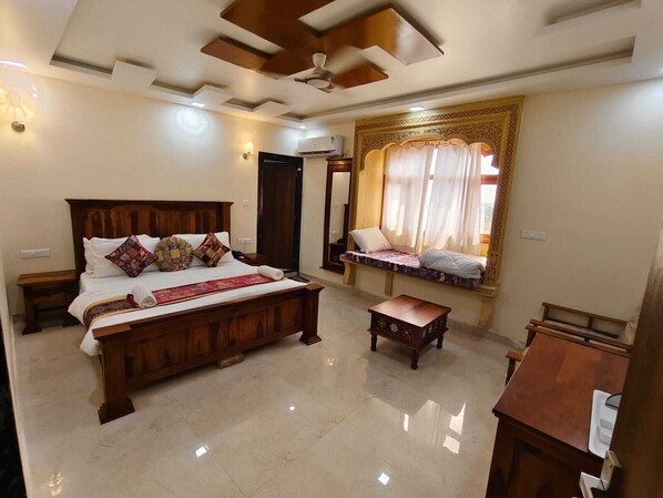 Rollaway beds, free WiFi, bed sheets - Hotel Vista fort (Jaisalmer)