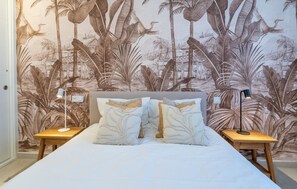 2 chambres, fer et planche à repasser, Wi-Fi gratuit, draps fournis