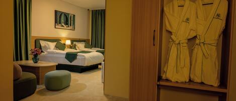 Quarto duplo standard | Escrivaninha, Wi-Fi de cortesia