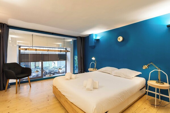 1 Schlafzimmer, Bügeleisen/Bügelbrett, Internetzugang, Bettwäsche