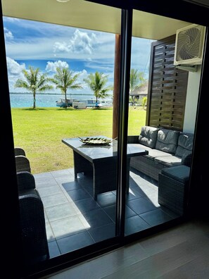 Interior - Bora Bora, Otemanu lagoon F2 with lagoon view (Anau bora bora)