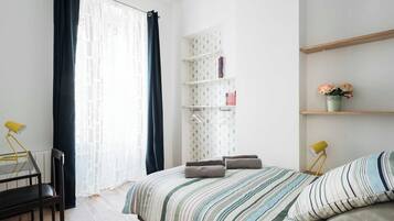 2 bedrooms, iron/ironing board, free WiFi, bed sheets