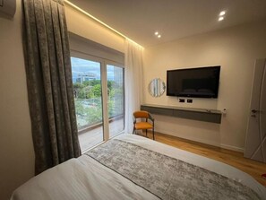 舒適公寓, 露台, 城市景 | 隔音、免費 Wi-Fi