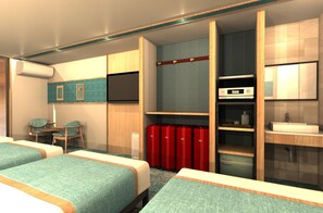 Kamar Quadruple Standar | Wi-Fi gratis