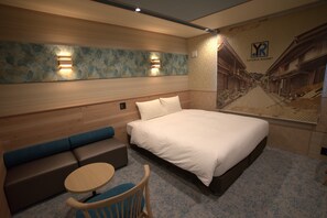 Standard Double Room, Non Smoking | Premium bedding, laptop workspace, free WiFi, bed sheets - YUTORIA RESORT HIDATAKAYAMA (Takayama)