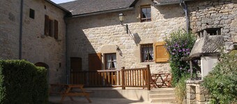 Gîte in the heart of the Parc des Grands Causses, typical of the Aveyron region animals welcome